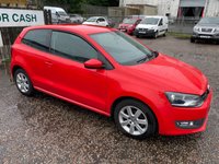 USED 2013 L VOLKSWAGEN POLO 1.2 Match Edition Hatchback 3dr Petrol Manual Euro 5 (60 ps) PX WELCOME FINANCE AVAILABLE