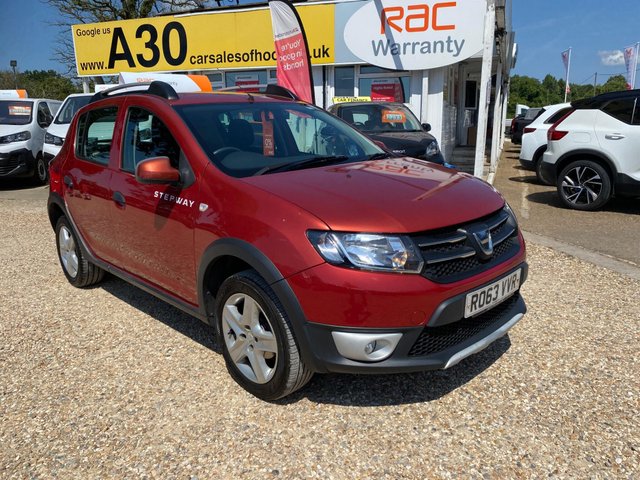 View our DACIA SANDERO STEPWAY