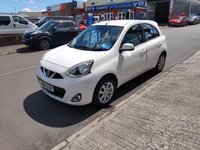 USED 2014 64 NISSAN MICRA 1.2 Acenta Hatchback 5dr Petrol Manual Euro 5 (80 ps) &pound;35 ROAD TAX ONLY 16,285 MILES
