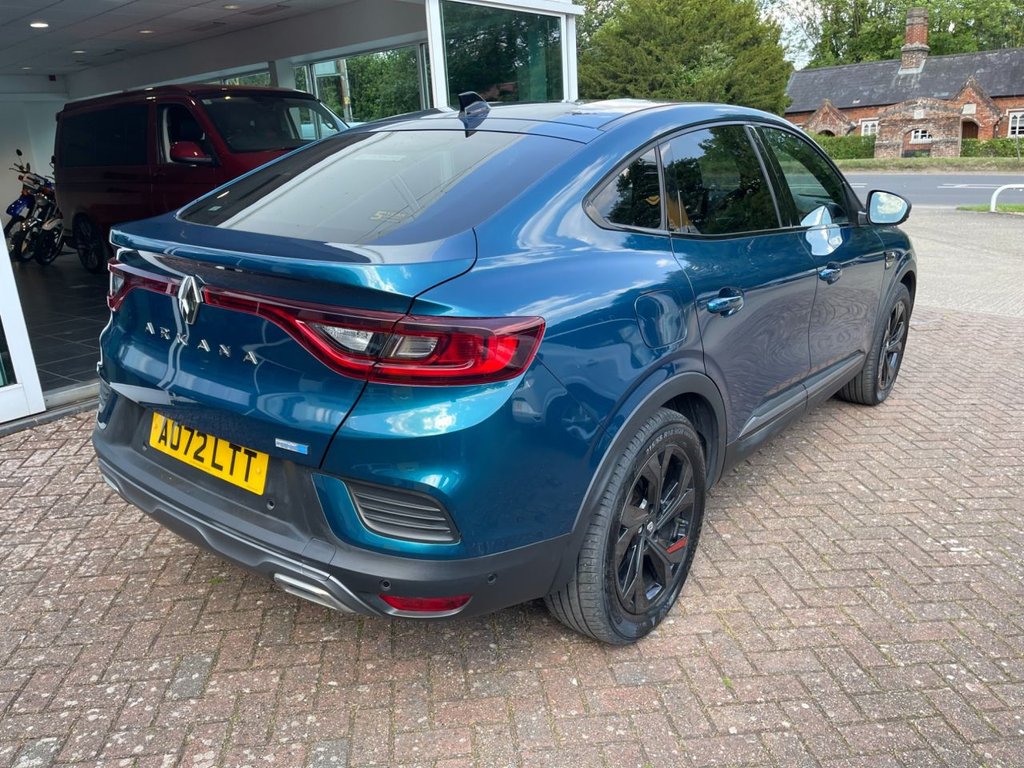 USED 2022 72 RENAULT ARKANA 1.6 E-TECH r.s. line SUV 5dr Petrol Hybrid Auto 2WD Euro 6 (s/s) (145 bhp) 