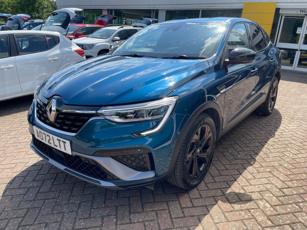 USED 2022 72 RENAULT ARKANA 1.6 E-TECH r.s. line SUV 5dr Petrol Hybrid Auto 2WD Euro 6 (s/s) (145 bhp) 