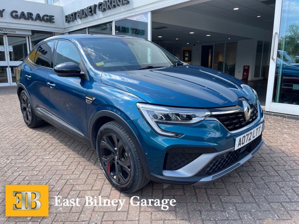 USED 2022 72 RENAULT ARKANA 1.6 E-TECH r.s. line SUV 5dr Petrol Hybrid Auto 2WD Euro 6 (s/s) (145 bhp) 
