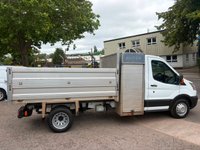 USED 2016 66 FORD TRANSIT 350 2.2 TDCi 125 350 ALLOY Tipper RWD L3 - TWIN REAR WHEEL + TOOL POD TWIN WHEEL - ALLOY TIPPER