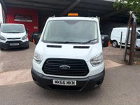 USED 2016 66 FORD TRANSIT 350 2.2 TDCi 125 350 ALLOY Tipper RWD L3 - TWIN REAR WHEEL + TOOL POD TWIN WHEEL - ALLOY TIPPER