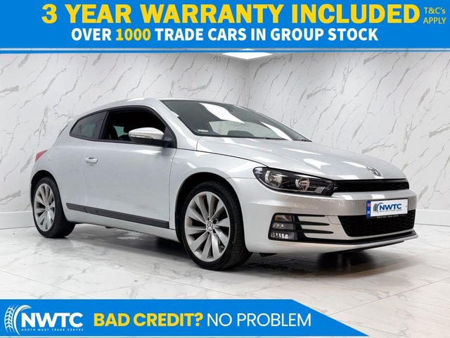 View our Volkswagen Scirocco 1.4 TSI BlueMotion Tech GT Hatchback 3dr Petrol Manual Euro 6 (s/s) (125 ps)