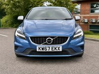 USED 2017 67 VOLVO V40 2.0 D2 R-Design Pro Hatchback 5dr Diesel Manual Euro 6 (s/s) (120 ps) FULL VOLVO SERVICE HISTORY | SAT NAV | HEATED LEATHER TRIM