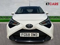 USED 2018 68 TOYOTA AYGO 1.0 VVT-i x-play Hatchback 5dr Petrol Manual Euro 6 (71 ps) Mot 9th May 2027, + Full Service History, 8 Stamps, + 2 Previous Owners, last keeper 2021, + 3 Months Warranty, + ULEZ compliant, + 68 MPG, + Group 7 insurance, + Rear camera, + DAB touchscreen multimedia, + Bluetooth, + USB connection, + Air con, + Hill control assist, + Daytime running lights, + Electric front windows/mirrors, + Isofix