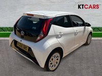USED 2018 68 TOYOTA AYGO 1.0 VVT-i x-play Hatchback 5dr Petrol Manual Euro 6 (71 ps) Mot 9th May 2027, + Full Service History, 8 Stamps, + 2 Previous Owners, last keeper 2021, + 3 Months Warranty, + ULEZ compliant, + 68 MPG, + Group 7 insurance, + Rear camera, + DAB touchscreen multimedia, + Bluetooth, + USB connection, + Air con, + Hill control assist, + Daytime running lights, + Electric front windows/mirrors, + Isofix