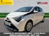 USED 2018 68 TOYOTA AYGO 1.0 VVT-i x-play Hatchback 5dr Petrol Manual Euro 6 (71 ps) Mot 9th May 2027, + Full Service History, 8 Stamps, + 2 Previous Owners, last keeper 2021, + 3 Months Warranty, + ULEZ compliant, + 68 MPG, + Group 7 insurance, + Rear camera, + DAB touchscreen multimedia, + Bluetooth, + USB connection, + Air con, + Hill control assist, + Daytime running lights, + Electric front windows/mirrors, + Isofix