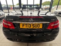 USED 2013 13 MERCEDES-BENZ E CLASS 2.1 E250 CDI BlueEfficiency Sport Cabriolet 2dr Diesel G-Tronic+ Euro 5 (s/s) (204 ps) 