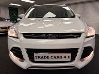 USED 2016 66 FORD KUGA 2.0 TDCi Titanium SUV 5dr Diesel Powershift AWD Euro 6 (s/s) (180 ps) UK DELIVERY FLAT FEE &pound;250 (SUBJECT TO DEAL) *OVER 100 IMAGES ON OUR WEBSITE*BESPOKE FINANCE ARRANGED*PART EXCHANGE WELCOME*ALL VEHICLES HPI CLEAR