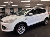 USED 2016 66 FORD KUGA 2.0 TDCi Titanium SUV 5dr Diesel Powershift AWD Euro 6 (s/s) (180 ps) UK DELIVERY FLAT FEE &pound;250 (SUBJECT TO DEAL) *OVER 100 IMAGES ON OUR WEBSITE*BESPOKE FINANCE ARRANGED*PART EXCHANGE WELCOME*ALL VEHICLES HPI CLEAR
