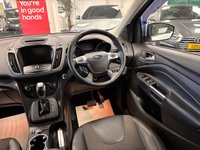 USED 2016 66 FORD KUGA 2.0 TDCi Titanium SUV 5dr Diesel Powershift AWD Euro 6 (s/s) (180 ps) UK DELIVERY FLAT FEE &pound;250 (SUBJECT TO DEAL) *OVER 100 IMAGES ON OUR WEBSITE*BESPOKE FINANCE ARRANGED*PART EXCHANGE WELCOME*ALL VEHICLES HPI CLEAR