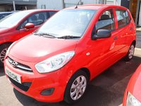 USED 2013 13 HYUNDAI I10 1.2 Classic Hatchback 5dr Petrol Manual Euro 5 (85 bhp) Budget clearance -  no inspection performed - no warranty provided - not eligible for financing - no part exchange accepted - classified as Trade/DIY clearance sale.