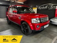 USED 2014 64 LAND ROVER DISCOVERY 4 3.0 SD V6 SE SUV 5dr Diesel Auto 4WD Euro 5 (s/s) (255 bhp) 2014/64 LANDROVER DISCOVERY 4 SE 3.0 SDV6 - FIRENZE RED - 8 SERVICES TO 107K MILES - PRIVACY GLASS - TOWBAR - ALLOY WHEELS