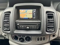 USED 2014 14 RENAULT TRAFIC 2.0 dCi SL27 Sport Panel Van 3dr Diesel Manual L1 H1 (198 g/km, 115 bhp) Here we have a lovely low mileage affordable example of a 4 berth professionally converted campervan, finished in metallic black. We converted this van around 2 years ago and last owner has slept in it less tan half a dozen times. Kiravan tested double front swivel, so giving it 5 belted traveling seats, Smev sink and hob, Victron charging system, Rear Bike rack. interion was fully retrimmed in a stunning factory looking grey and blue colours. C AND H Pop top fitted.