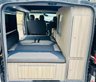 USED 2014 14 RENAULT TRAFIC 2.0 dCi SL27 Sport Panel Van 3dr Diesel Manual L1 H1 (198 g/km, 115 bhp) Here we have a lovely low mileage affordable example of a 4 berth professionally converted campervan, finished in metallic black. We converted this van around 2 years ago and last owner has slept in it less tan half a dozen times. Kiravan tested double front swivel, so giving it 5 belted traveling seats, Smev sink and hob, Victron charging system, Rear Bike rack. interion was fully retrimmed in a stunning factory looking grey and blue colours. C AND H Pop top fitted.