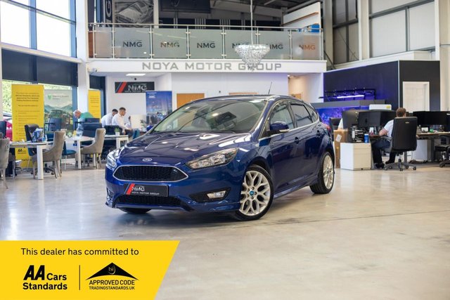 View our Ford Focus 1.0T EcoBoost Zetec S Hatchback 5dr Petrol Manual Euro 6 (s/s) (125 ps)
