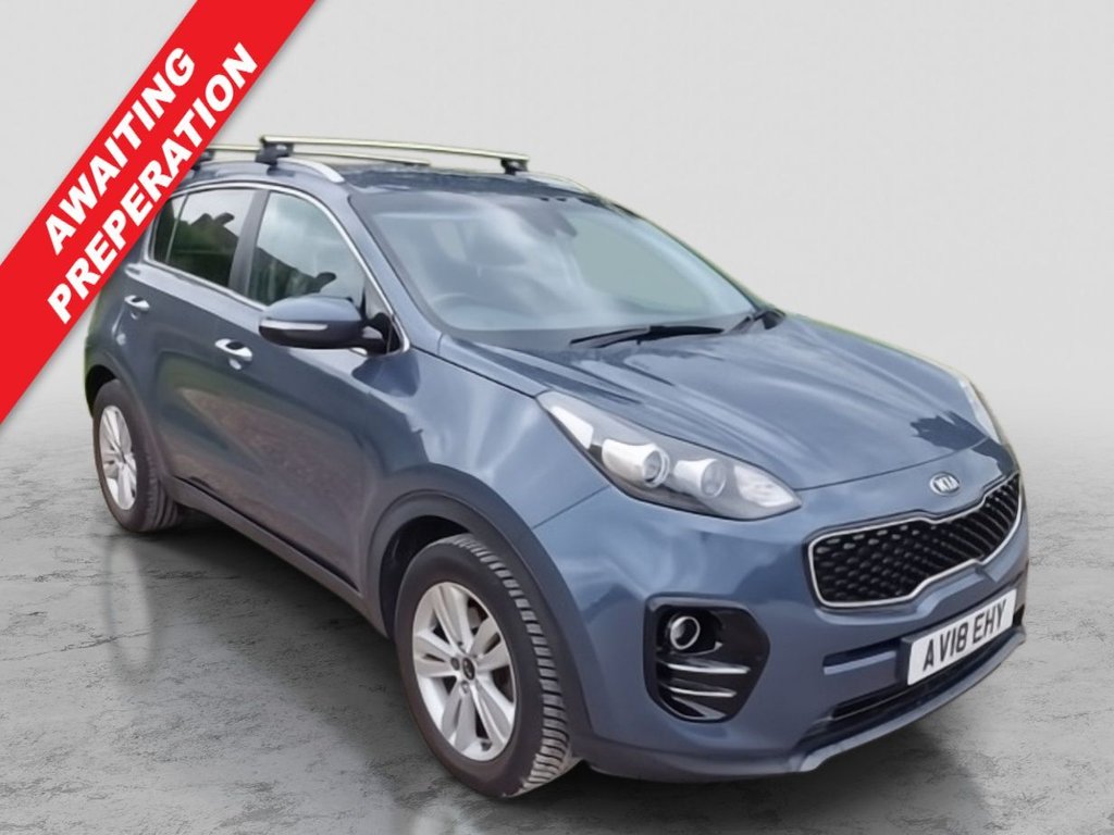 USED 2018 18 KIA SPORTAGE 1.6 GDi 2 SUV 5dr Petrol Manual Euro 6 (s/s) (130 bhp) 2 KEYS / FULL SERVICE HISTORY
