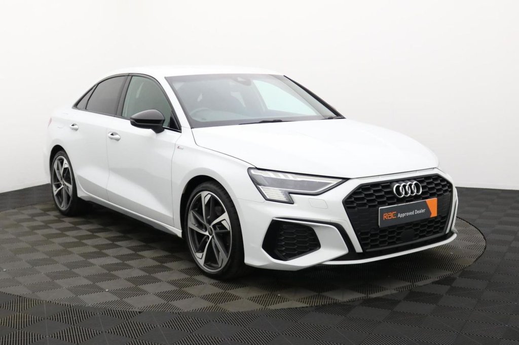 USED 2022 22 AUDI A3 2.0 TDI 35 Edition 1 Saloon 4dr Diesel S Tronic Euro 6 (s/s) (150 ps) Car Play, Sat Nav, Sensors