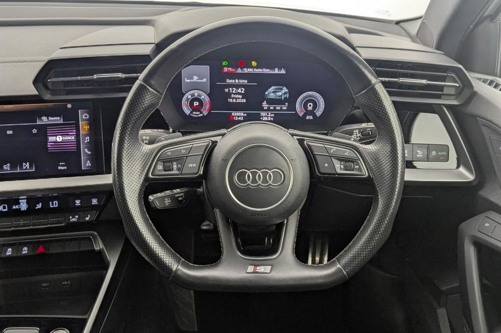 USED 2022 22 AUDI A3 2.0 TDI 35 Edition 1 Saloon 4dr Diesel S Tronic Euro 6 (s/s) (150 ps) Car Play, Sat Nav, Sensors