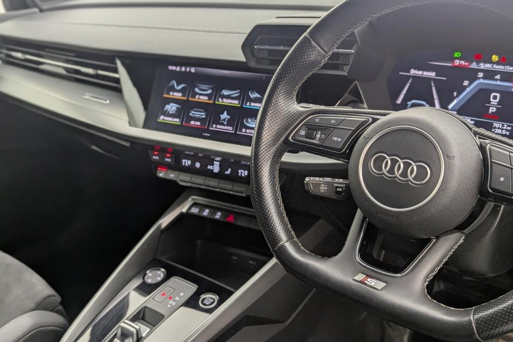USED 2022 22 AUDI A3 2.0 TDI 35 Edition 1 Saloon 4dr Diesel S Tronic Euro 6 (s/s) (150 ps) Car Play, Sat Nav, Sensors