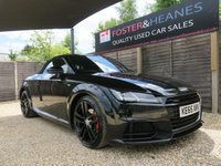 USED 2015 65 AUDI TT 2.0 TFSI S line Roadster 2dr Petrol S Tronic quattro Euro 6 (s/s) (230 ps) FULL SERVICE HISTORY, QUATTRO, LED
