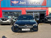 USED 2020 70 MERCEDES-BENZ CLA 1.3 CLA180 AMG Line (Premium Plus 2) Coupe 7G-DCT Euro 6 (s/s) 4dr Pan/Roof+Nav+Camera+CarPlay