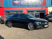 USED 2020 70 MERCEDES-BENZ CLA 1.3 CLA180 AMG Line (Premium Plus 2) Coupe 7G-DCT Euro 6 (s/s) 4dr Pan/Roof+Nav+Camera+CarPlay