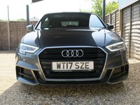 USED 2017 17 AUDI A3 CABRIOLET 1.5 TFSI CoD S line Convertible 2dr Petrol Manual Euro 6 (s/s) (150 ps) BANG & OLUFSEN, LED, SAT NAV