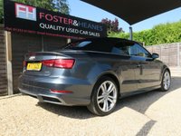 USED 2017 17 AUDI A3 CABRIOLET 1.5 TFSI CoD S line Convertible 2dr Petrol Manual Euro 6 (s/s) (150 ps) BANG & OLUFSEN, LED, SAT NAV
