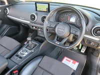 USED 2017 17 AUDI A3 CABRIOLET 1.5 TFSI CoD S line Convertible 2dr Petrol Manual Euro 6 (s/s) (150 ps) BANG & OLUFSEN, LED, SAT NAV