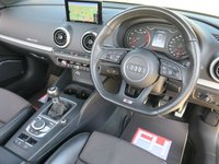 USED 2017 17 AUDI A3 CABRIOLET 1.5 TFSI CoD S line Convertible 2dr Petrol Manual Euro 6 (s/s) (150 ps) BANG & OLUFSEN, LED, SAT NAV