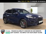 USED 2022 72 FORD KUGA 2.5 EcoBoost Duratec 14.4kWh ST-Line SUV 5dr Petrol Plug-in Hybrid CVT Euro 6 (s/s) (225 ps) FULL HISTORY+SATNAV+REAR CAM