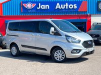 USED 2022 22 FORD TOURNEO CUSTOM 2.0 320 EcoBlue Zetec Auto L1 Euro 6 (s/s) 5dr 9seats+Autos+CarPlay+Camera
