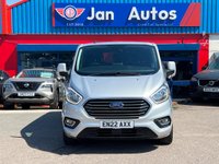 USED 2022 22 FORD TOURNEO CUSTOM 2.0 320 EcoBlue Zetec Auto L1 Euro 6 (s/s) 5dr 9seats+Autos+CarPlay+Camera
