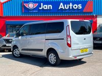 USED 2022 22 FORD TOURNEO CUSTOM 2.0 320 EcoBlue Zetec Auto L1 Euro 6 (s/s) 5dr 9seats+Autos+CarPlay+Camera