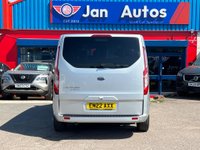 USED 2022 22 FORD TOURNEO CUSTOM 2.0 320 EcoBlue Zetec Auto L1 Euro 6 (s/s) 5dr 9seats+Autos+CarPlay+Camera