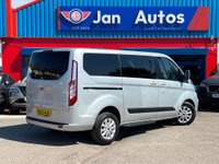 USED 2022 22 FORD TOURNEO CUSTOM 2.0 320 EcoBlue Zetec Auto L1 Euro 6 (s/s) 5dr 9seats+Autos+CarPlay+Camera
