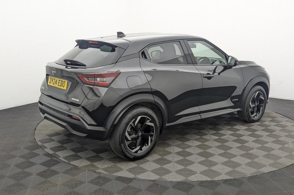 USED 2024 24 NISSAN JUKE 1.6 N-Connecta SUV 5dr Petrol Hybrid Auto Euro 6 (143 ps) Camera, Sat Nav, 17" Alloys