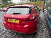 USED 2015 65 PEUGEOT 308 1.6 BlueHDi Allure Hatchback 5dr Diesel Manual Euro 6 (s/s) (120 ps) ** 12 MONTHS MOT - T/BELT DONE - SAT NAV - REV CAMERA  **