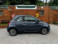 USED 2020 20 FIAT 500 1.2 Star Hatchback 3dr Petrol Manual Euro 6 (s/s) (69 bhp) Absolutely gorgeous and top spec Star model. It's got the pan roof, black and white interior with black headlining, grey outside with stunning grey and silver alloys. It is also equipped with the upgraded radio screen that has apple car play and android auto, it has xenon lights, front fog lights, the upgraded digital dash, rear parking sensors and cruise control. These have the city mode steering so it is much more manoeuvrable to park and the AC on this car is absolutely ice cold.