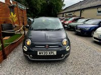 USED 2020 20 FIAT 500 1.2 Star Hatchback 3dr Petrol Manual Euro 6 (s/s) (69 bhp) Absolutely gorgeous and top spec Star model. It's got the pan roof, black and white interior with black headlining, grey outside with stunning grey and silver alloys. It is also equipped with the upgraded radio screen that has apple car play and android auto, it has xenon lights, front fog lights, the upgraded digital dash, rear parking sensors and cruise control. These have the city mode steering so it is much more manoeuvrable to park and the AC on this car is absolutely ice cold.