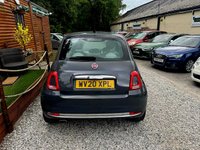 USED 2020 20 FIAT 500 1.2 Star Hatchback 3dr Petrol Manual Euro 6 (s/s) (69 bhp) Absolutely gorgeous and top spec Star model. It's got the pan roof, black and white interior with black headlining, grey outside with stunning grey and silver alloys. It is also equipped with the upgraded radio screen that has apple car play and android auto, it has xenon lights, front fog lights, the upgraded digital dash, rear parking sensors and cruise control. These have the city mode steering so it is much more manoeuvrable to park and the AC on this car is absolutely ice cold.