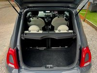 USED 2020 20 FIAT 500 1.2 Star Hatchback 3dr Petrol Manual Euro 6 (s/s) (69 bhp) Absolutely gorgeous and top spec Star model. It's got the pan roof, black and white interior with black headlining, grey outside with stunning grey and silver alloys. It is also equipped with the upgraded radio screen that has apple car play and android auto, it has xenon lights, front fog lights, the upgraded digital dash, rear parking sensors and cruise control. These have the city mode steering so it is much more manoeuvrable to park and the AC on this car is absolutely ice cold.
