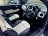 USED 2020 20 FIAT 500 1.2 Star Hatchback 3dr Petrol Manual Euro 6 (s/s) (69 bhp) Absolutely gorgeous and top spec Star model. It's got the pan roof, black and white interior with black headlining, grey outside with stunning grey and silver alloys. It is also equipped with the upgraded radio screen that has apple car play and android auto, it has xenon lights, front fog lights, the upgraded digital dash, rear parking sensors and cruise control. These have the city mode steering so it is much more manoeuvrable to park and the AC on this car is absolutely ice cold.