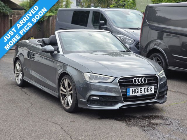 View our Audi A3 Cabriolet 1.4 TFSI CoD S line Convertible 2dr Petrol S Tronic Euro 6 (s/s) (Nav) (150 ps)