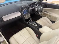 USED 2008 08 JAGUAR XK 4.2 V8 Convertible 2dr Petrol Auto Euro 4 (300 ps) IVORY SOFT GRAIN LEATHER, SATELLITE NAVIGATION, AIR CONDITIONING, 19&rdquo; ALLOY WHEELS, FRONT ARM REST, MULTI FUNCTION STEERING WHEEL, CRUISE CONTROL, MEMORY FUNCTION, BLUETOOTH INTERFACE, FRONT & REAR PARKING SENSORS, JAGUAR PREMIUM SOUND SYSTEM, RAIN SENSOR, ELECTRIC FOLDING MIRRORS,