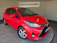 USED 2017 66 TOYOTA YARIS 1.5 VVT-h Icon Hatchback 5dr Petrol Hybrid E-CVT Euro 6 (101 ps) Petrol Hybrid