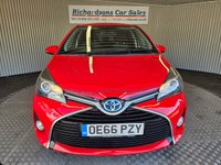 USED 2017 66 TOYOTA YARIS 1.5 VVT-h Icon Hatchback 5dr Petrol Hybrid E-CVT Euro 6 (101 ps) Petrol Hybrid